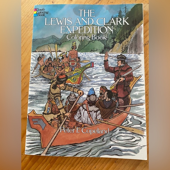 Vintage Dover Historic Coloring Book Set - Picture 2 of 10